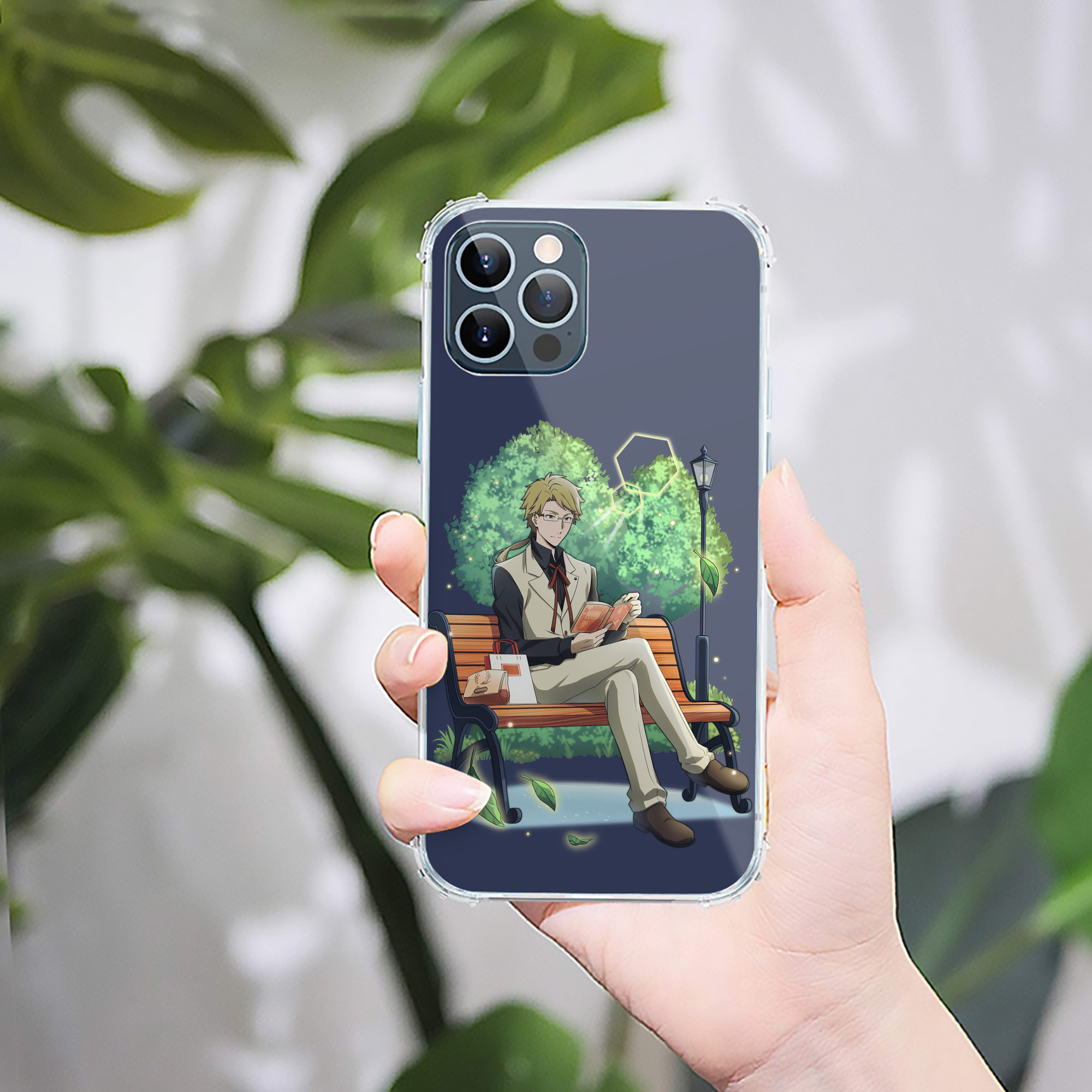 （画像用） 文豪ストレイドッグス Bungo Stray Dogs 【iPhone 12シリーズ対応】透明スマホケース（クリアソフトケース）